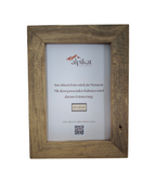 Bilderrahmen aus Altholz für das Fotoformat 20x30cm. 