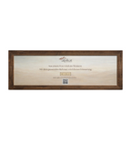 Handgefertigter Altholzbilderrahmen im Panoramaformat für Fotos mit einer Abmessung von 20x60cm. 