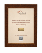 Handgefertigter, rustikaler Altholzbilderrahmen für das Fotoformat 30x40cm. 