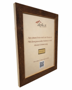 Handgemachter, uriger Bilderrahmen aus Altholz für das Fotoformat 30x40cm. 