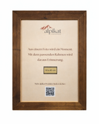 Handgemachter Altholzbilderrahmen für das Fotofo 30x45cm. 