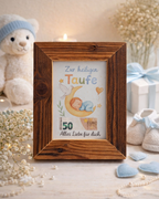 Altholzbilderrahmen für Geldgeschenke