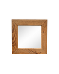 Handgefertigter Altholzspiegel im Format 29x29cm. 